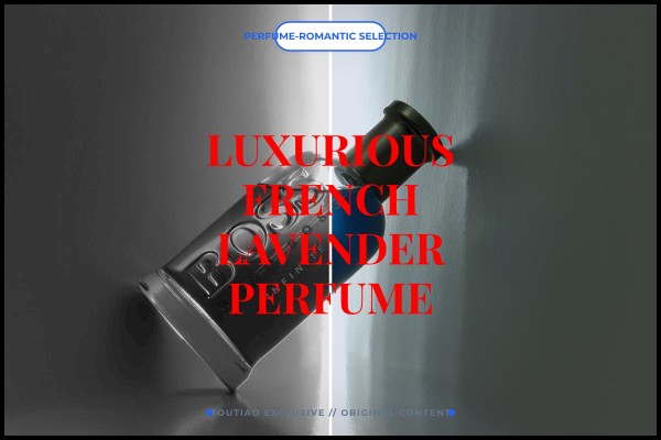 luxurious french lavender perfume